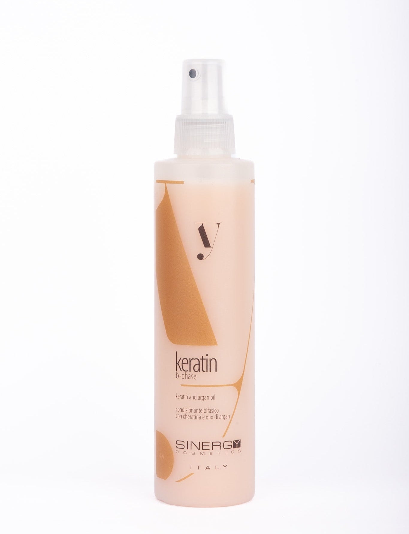 Двофазна есенція для регенерації волосся з кератином та арганою Y4.4 Sinergy 200 мл