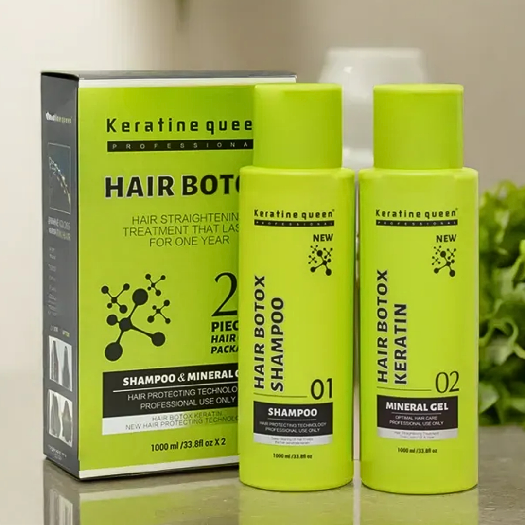 Набір для об’єму та збільшення густини волосся Keratin Queen