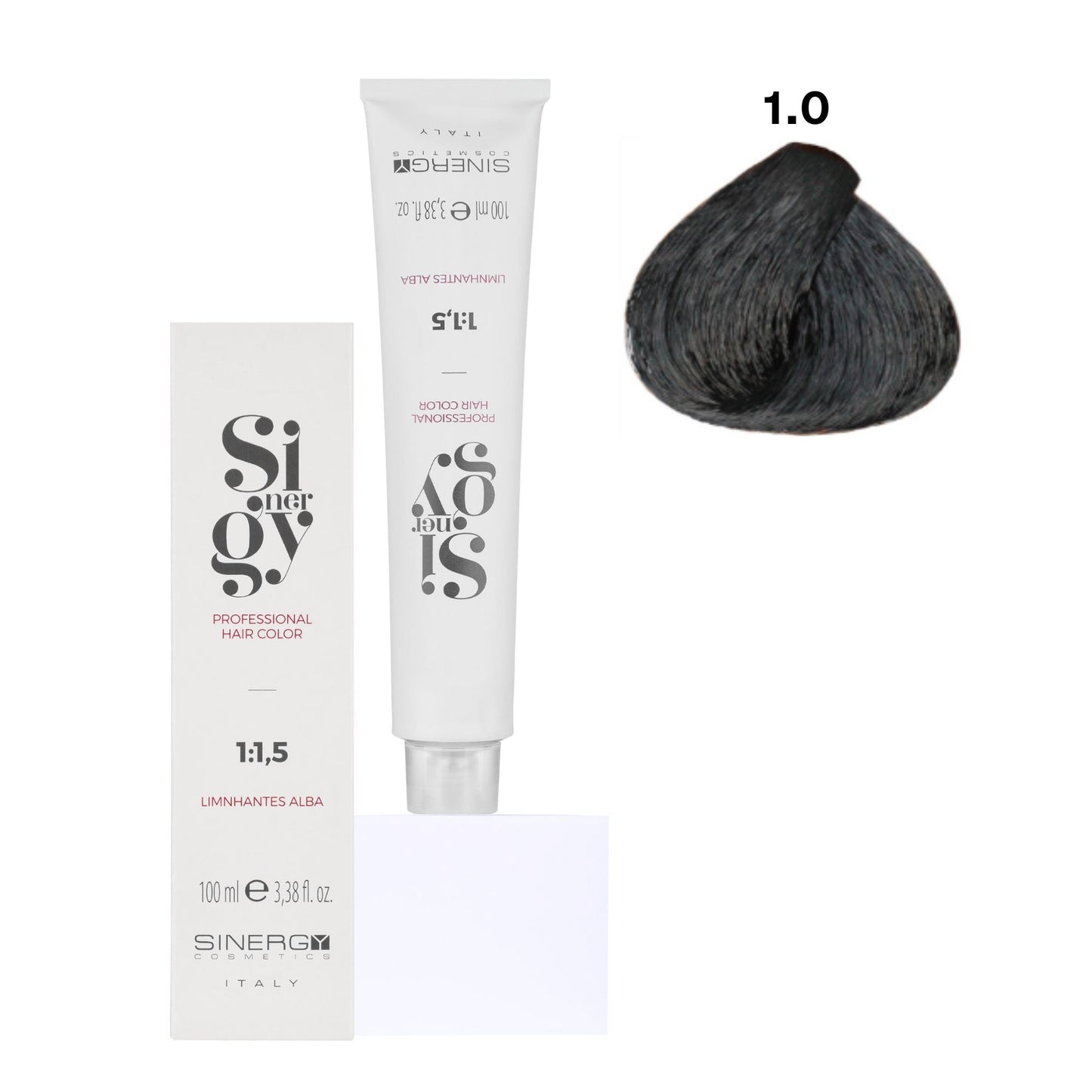 Крем-фарба для волосся Sinergy №1/0 Чорний 100 мл