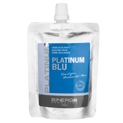 Крем висвітлюючий для волосся Sinergy ''Голубий'' PLATINUM 250 г