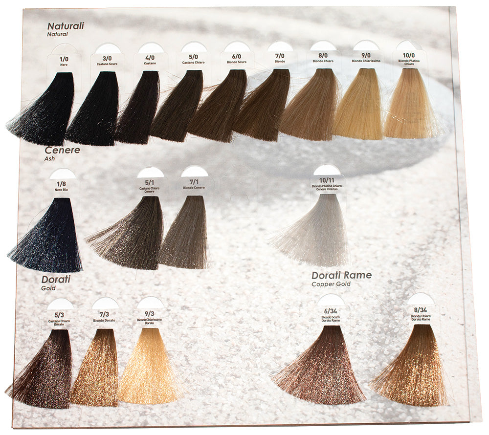Палітра безаміачних крем-фарб Sinergy