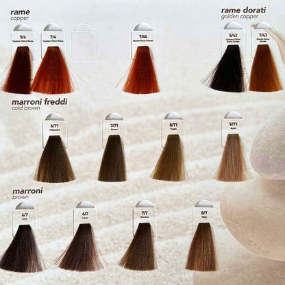 Безаміачна крем-фарба для волосся ZEN Sinergy 7/8, 100мл