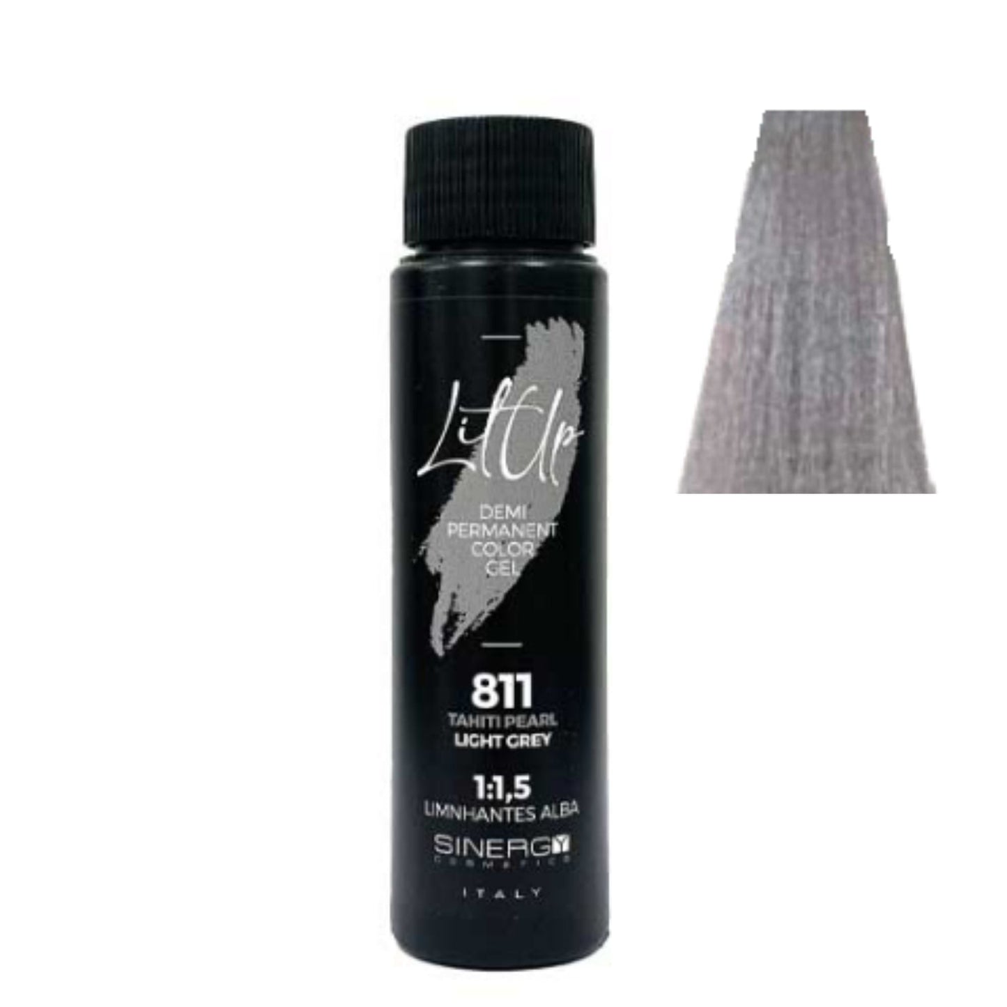Безаміачна тонуюча гелева фарба для волосся Sinergy LITUP 811 перлиновий 50 мл
