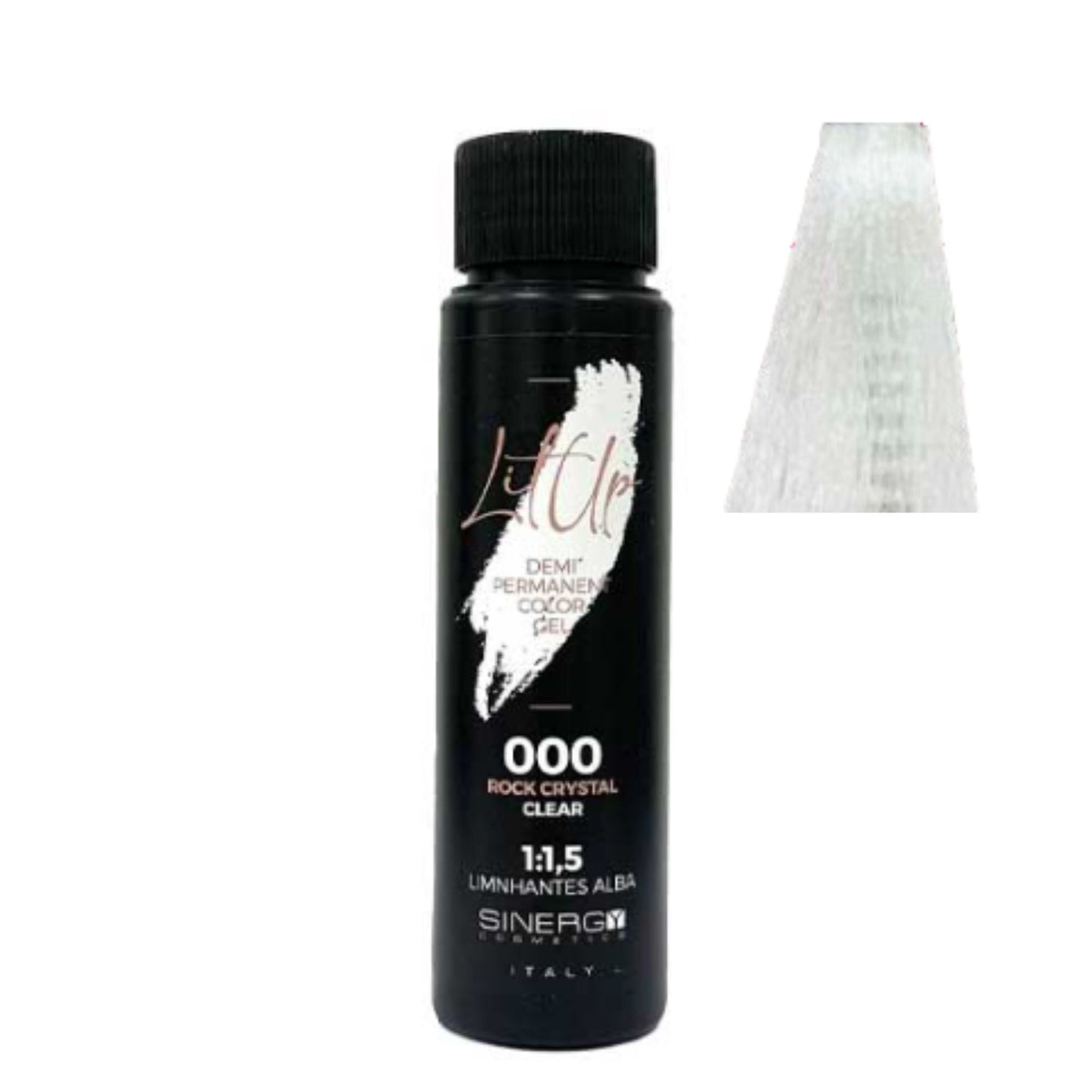 Безаміачна тонуюча гелева фарба для волосся Sinergy LITUP 000 клір 50 мл