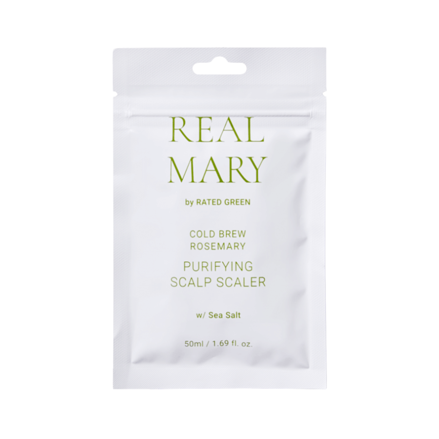 Маска глибокоочищаюча для шкіри голови з морською сіллю REAL MARY Rated Green 50 мл