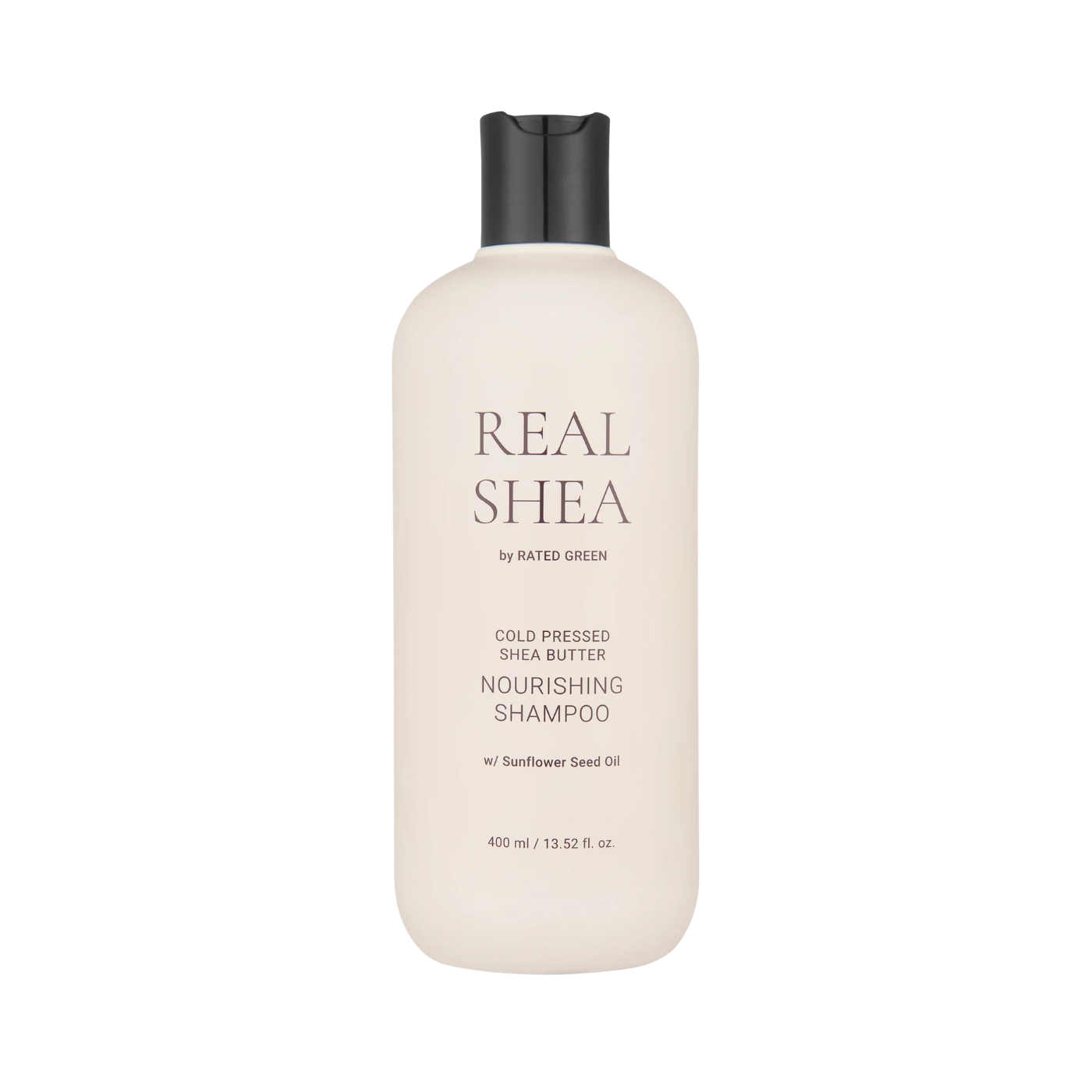 Шампунь живильний з маслом ши REAL SHEA Rated Green 400 мл