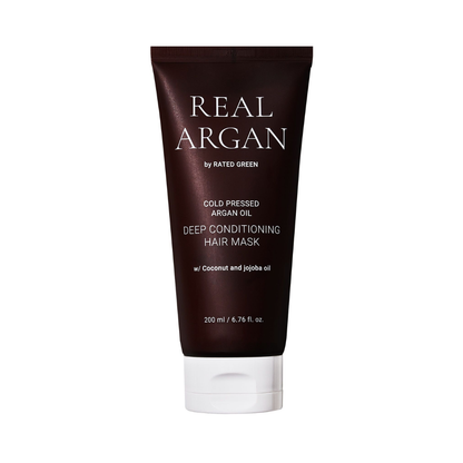 Маска глибоко-кондиціонуюча арганова для волосся REAL ARGAN Rated Green 200 мл