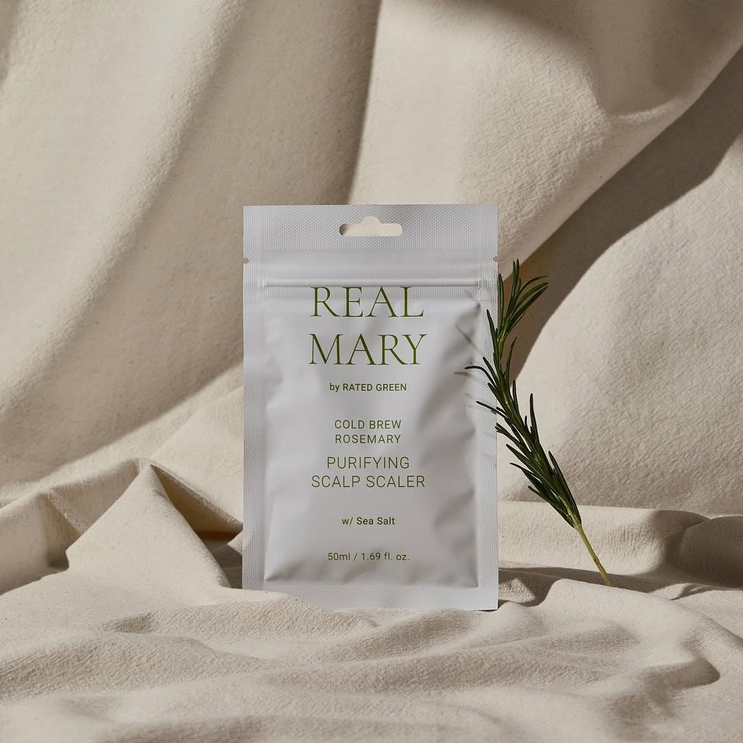 Маска глибокоочищаюча для шкіри голови з морською сіллю REAL MARY Rated Green 50 мл