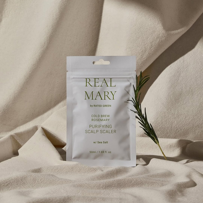 Маска глибокоочищаюча для шкіри голови з морською сіллю REAL MARY Rated Green 50 мл