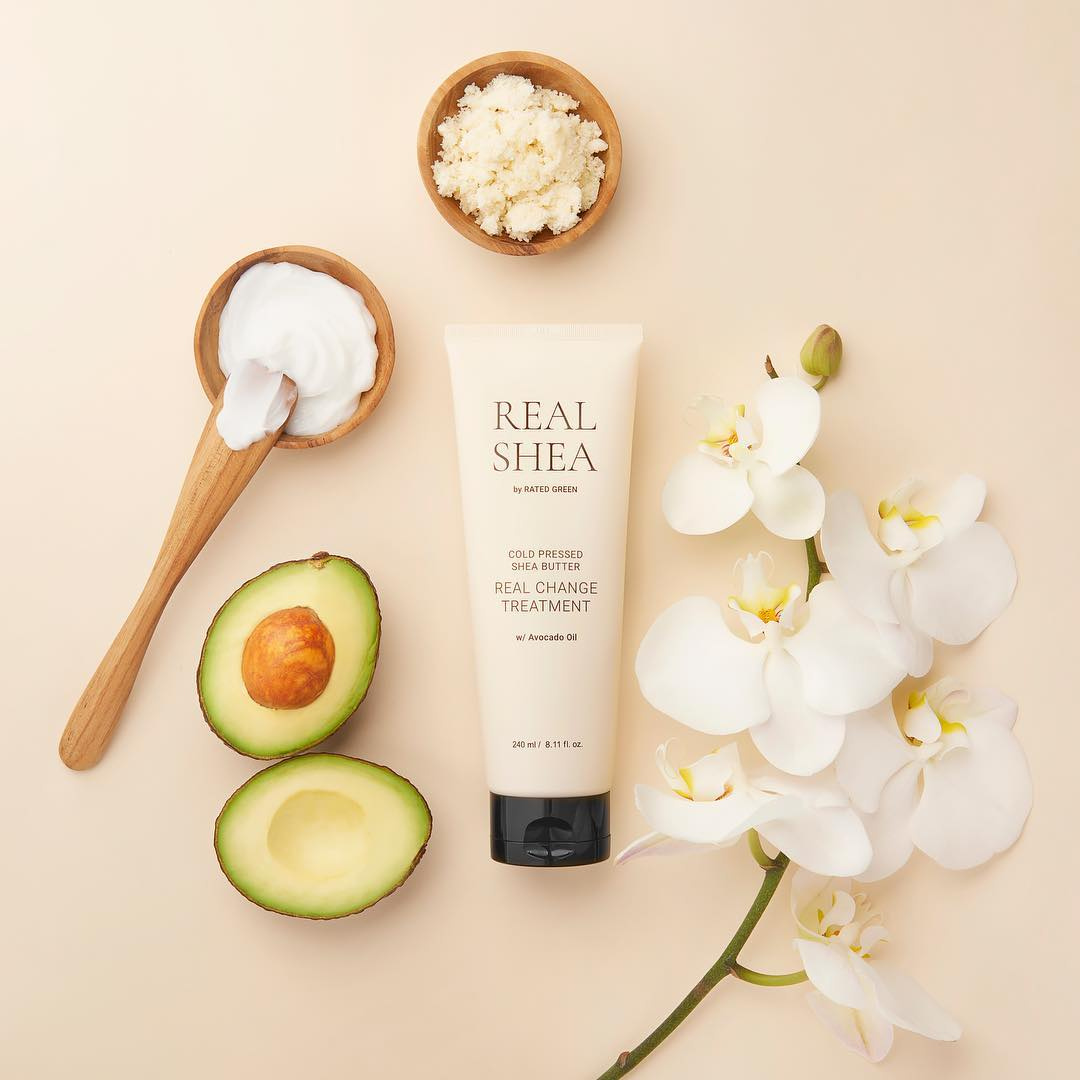 Маска живильна з маслом ши REAL SHEA Rated Green 240 мл