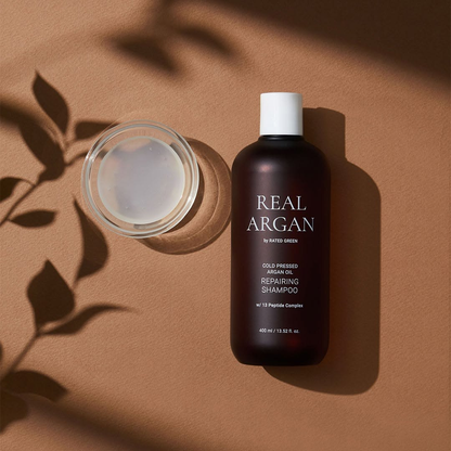 Шампунь відновлюючий з аргановою олією REAL ARGAN Rated Green 400 мл