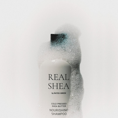 Шампунь живильний з маслом ши REAL SHEA Rated Green 400 мл