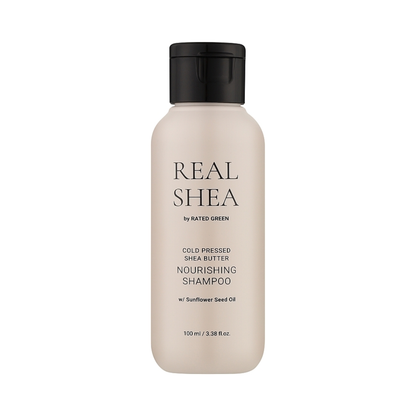 Шампунь живильний з маслом ши REAL SHEA Rated Green 100 мл