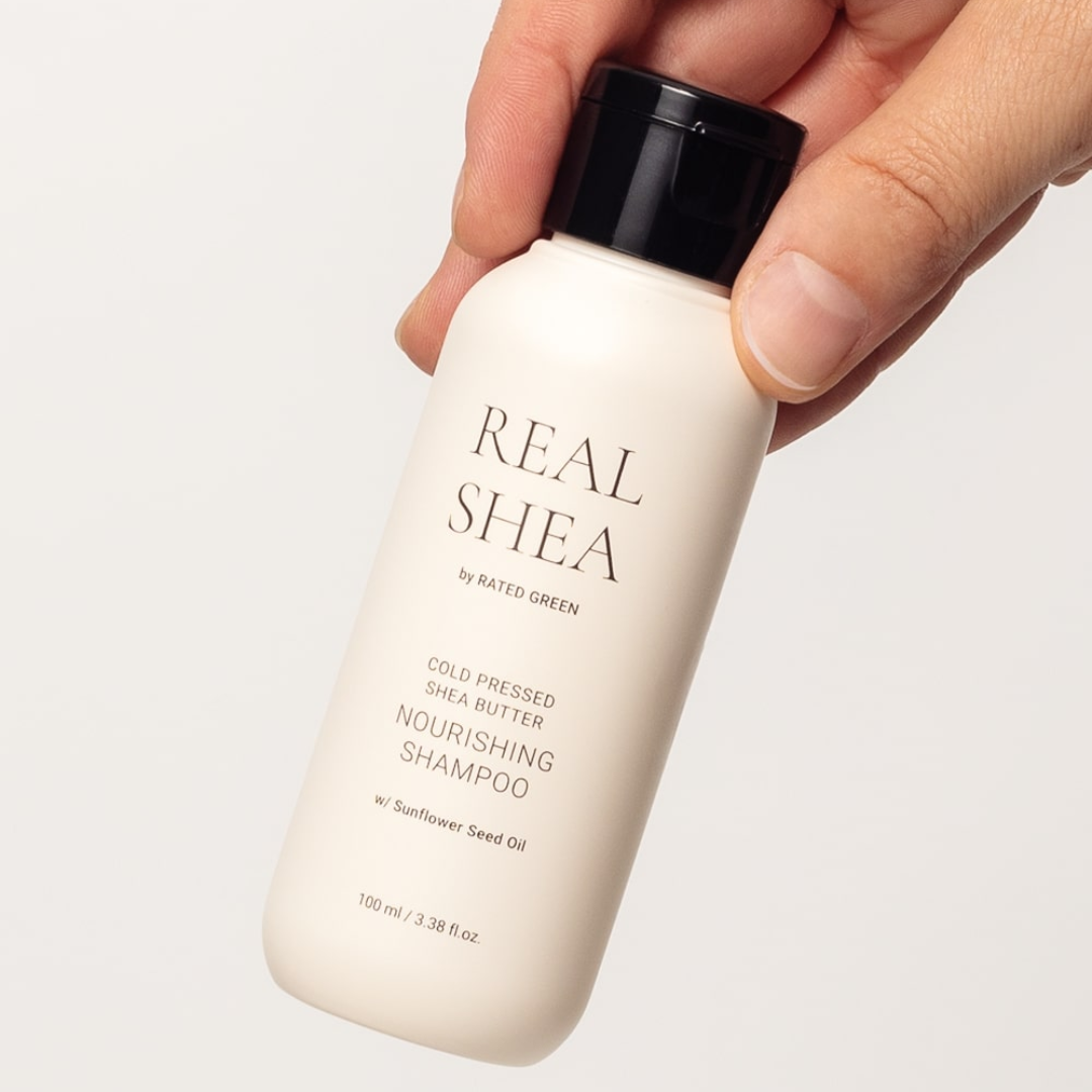 Шампунь живильний з маслом ши REAL SHEA Rated Green 100 мл