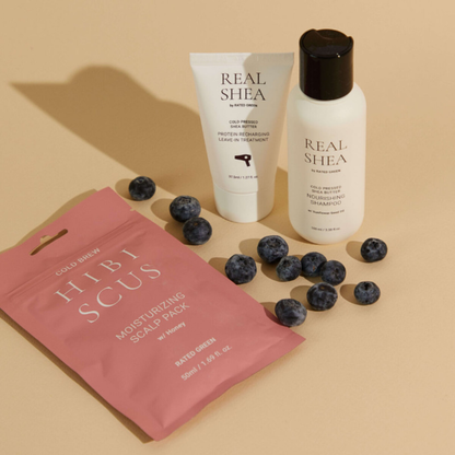 Шампунь живильний з маслом ши REAL SHEA Rated Green 100 мл