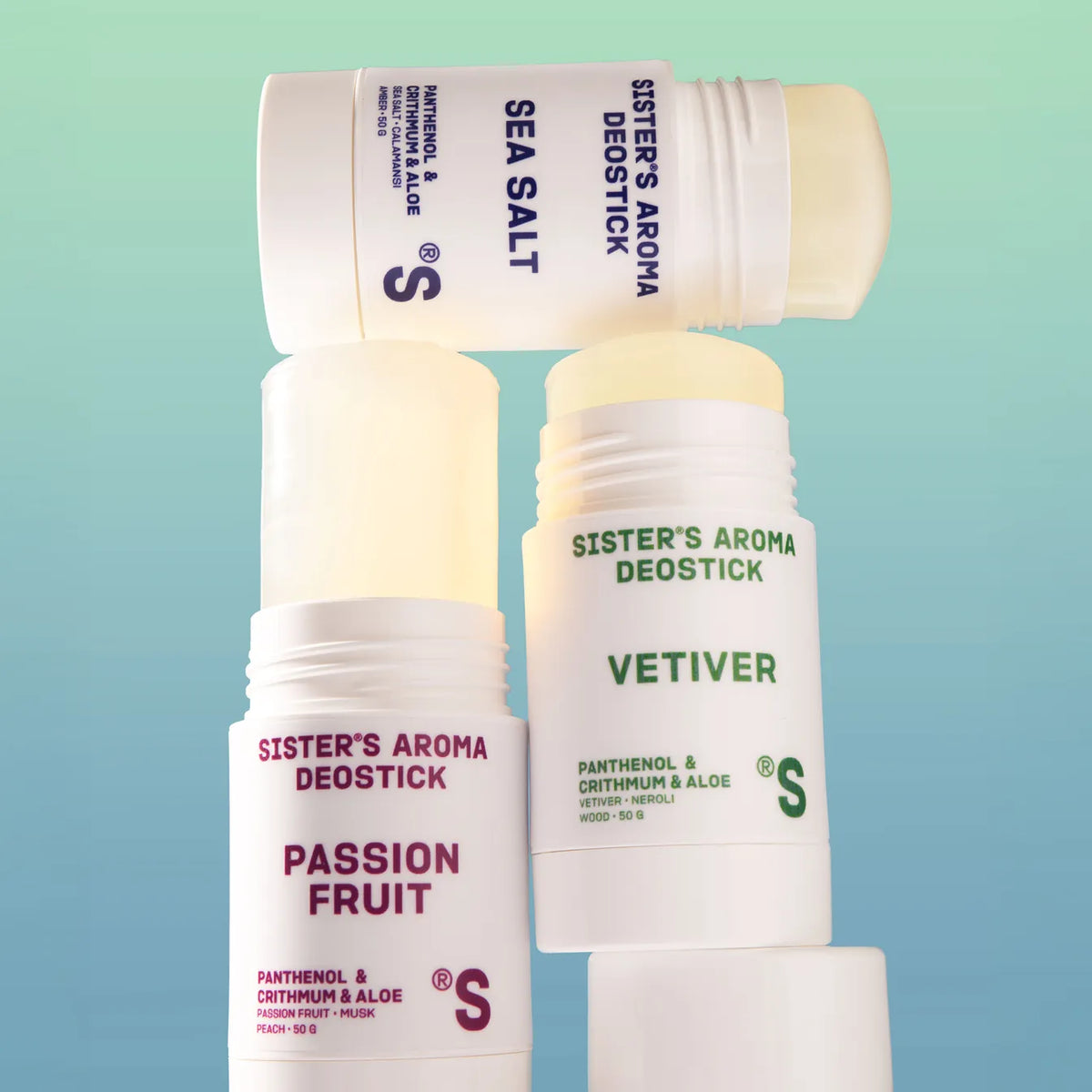 Твердий дезодорант SEA SALT Sister's Aroma 50 г