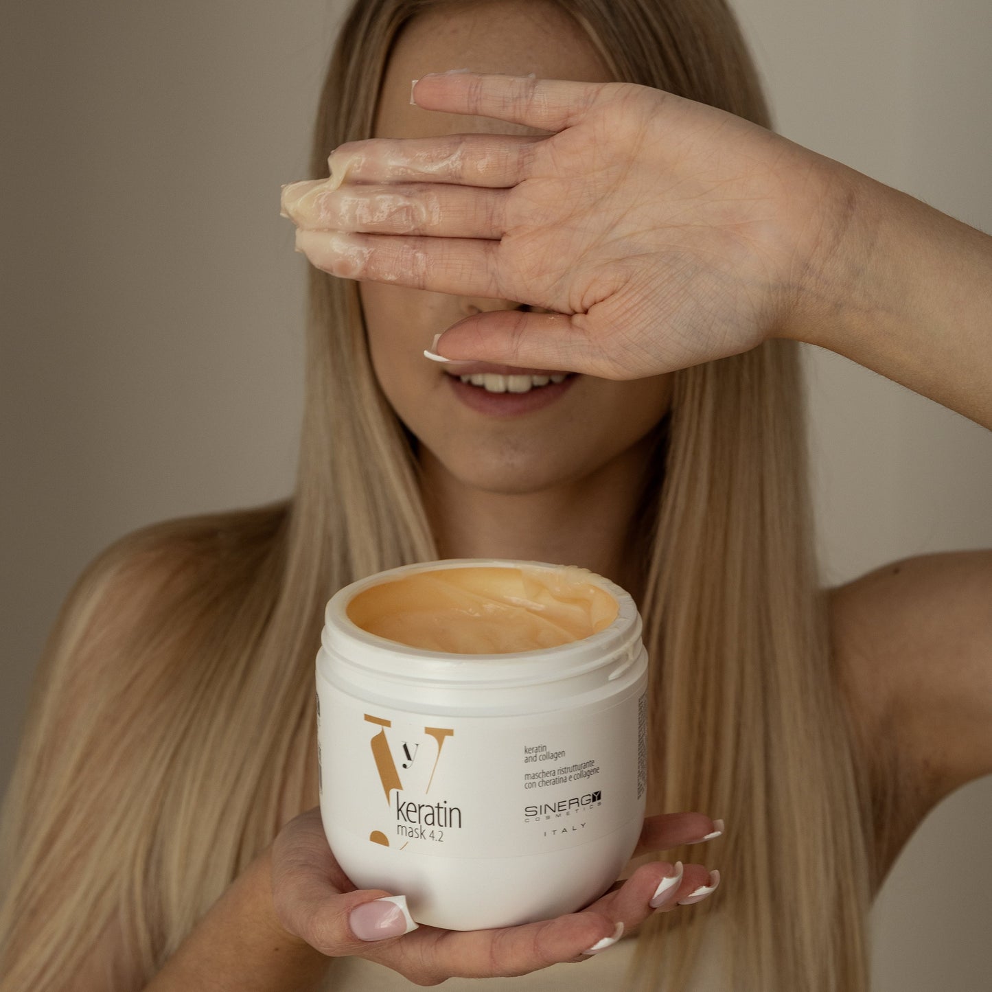 Sinergy™ Маска Smart для реконструкції пошкодженого волосся з кератином 500 мл