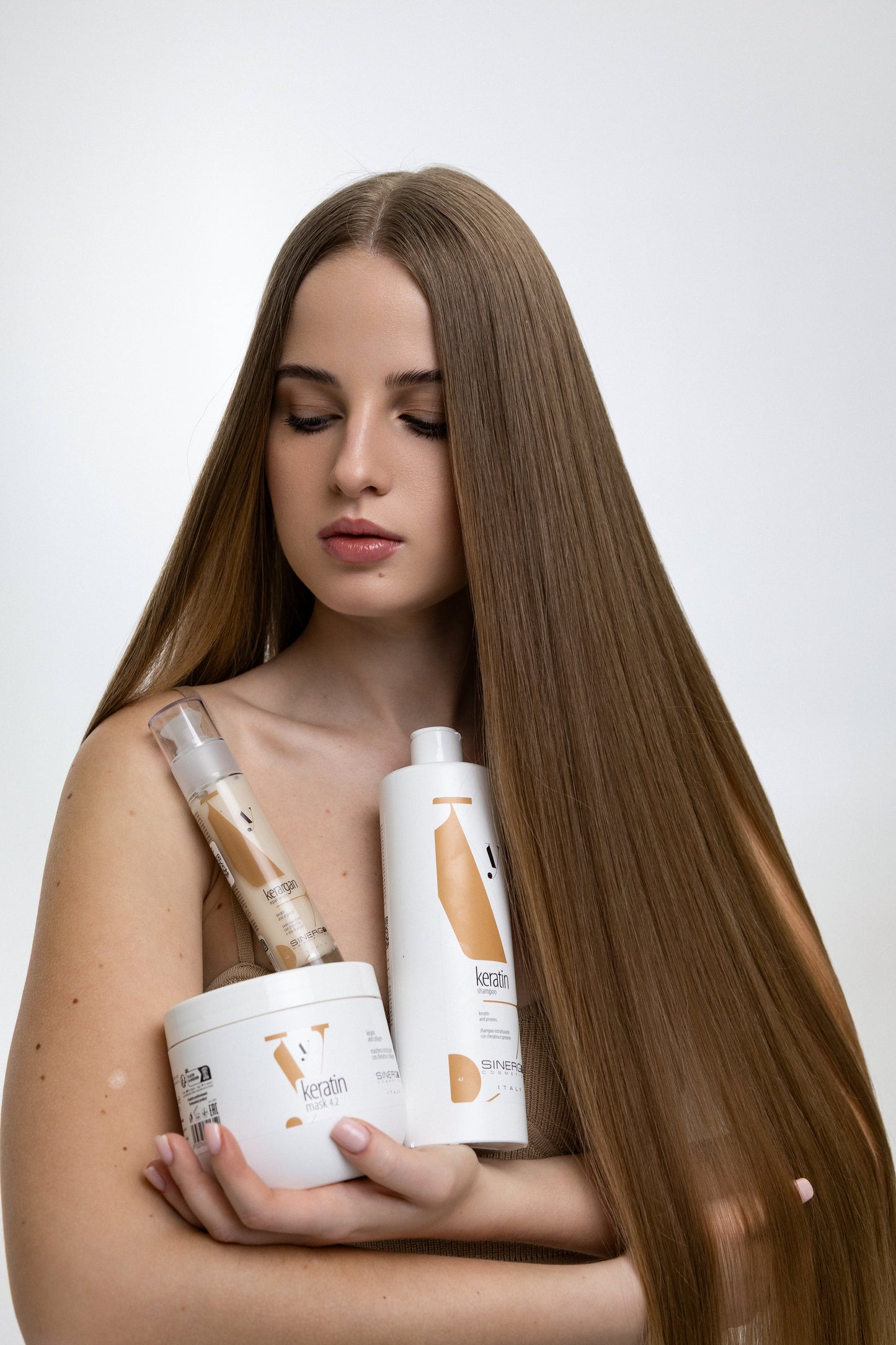 Sinergy™ Набір з кератином для реконструкції пошкодженого волосся серії Y4 MAX