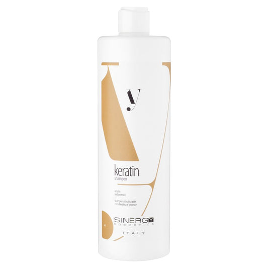 Шампунь для реконструкції пошкодженого волосся з кератином Y4.1 Sinergy 500 мл