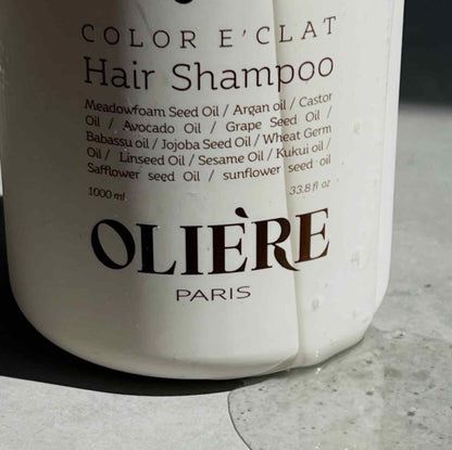 Шампунь для збереження кольору фарбованого волосся Color E'Clat OLIE'RE PARIS 500 мл