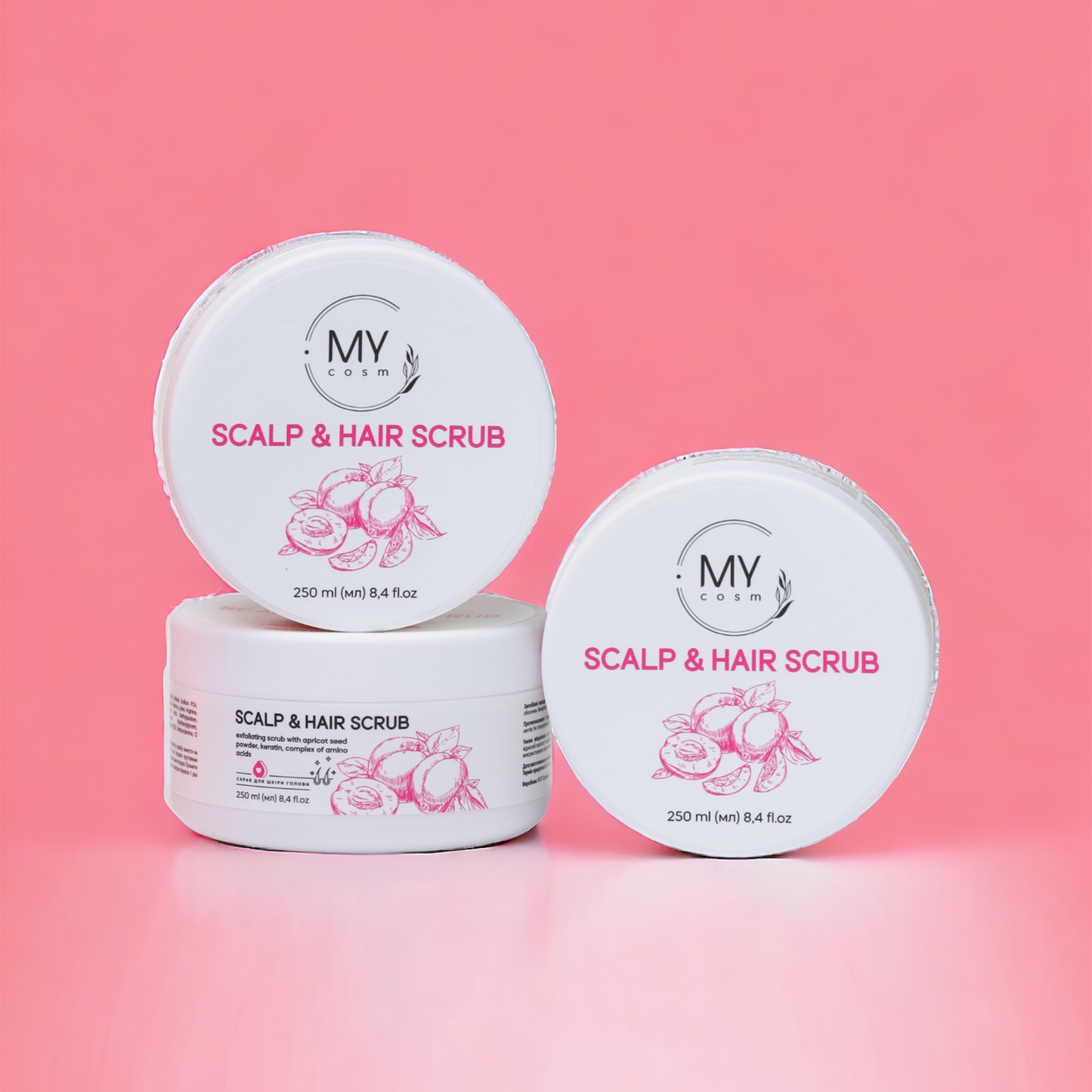 Скраб для шкіри голови Scalp & Hair Scrub MY cosm, 250 мл
