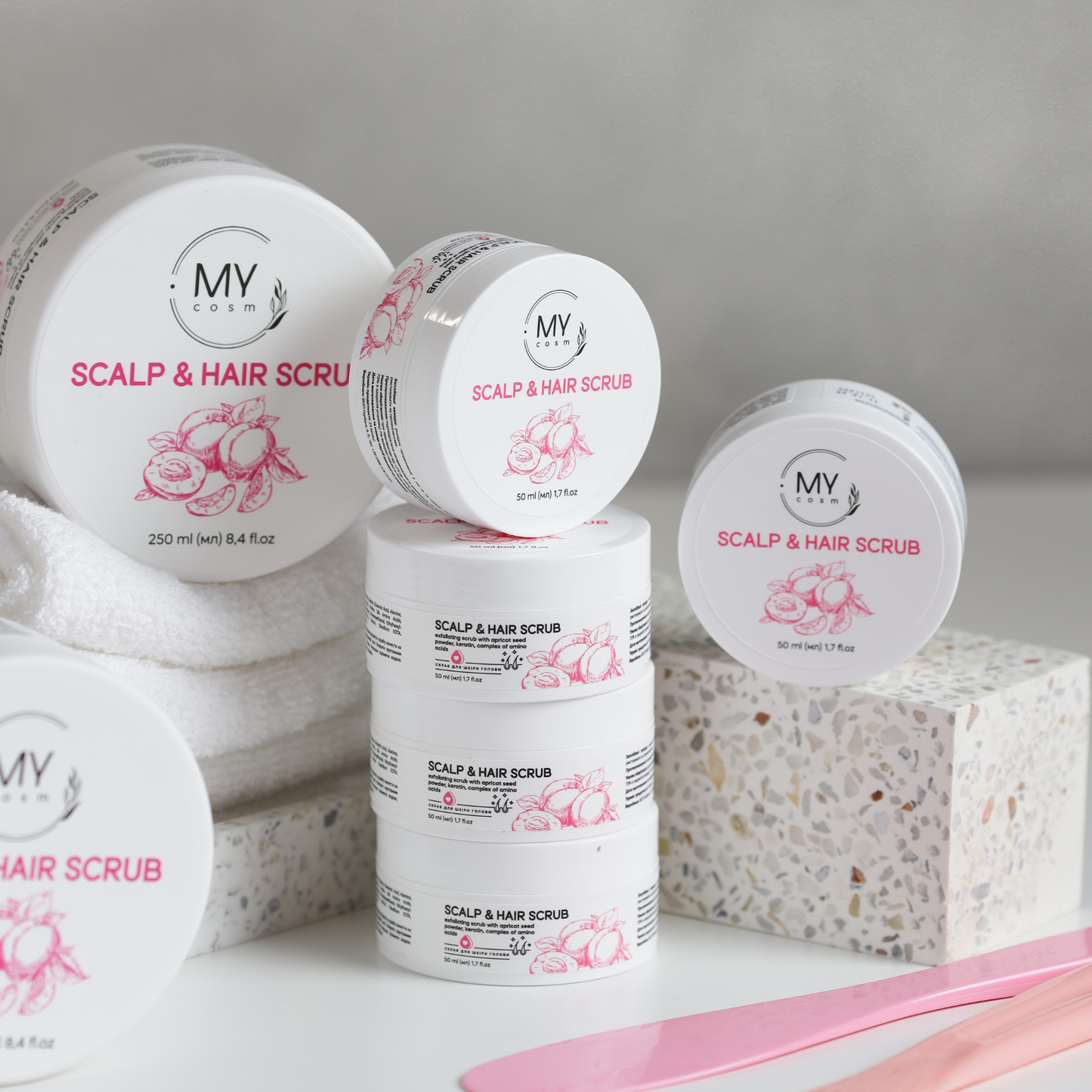 Скраб для шкіри голови Scalp & Hair Scrub MY cosm, 250 мл