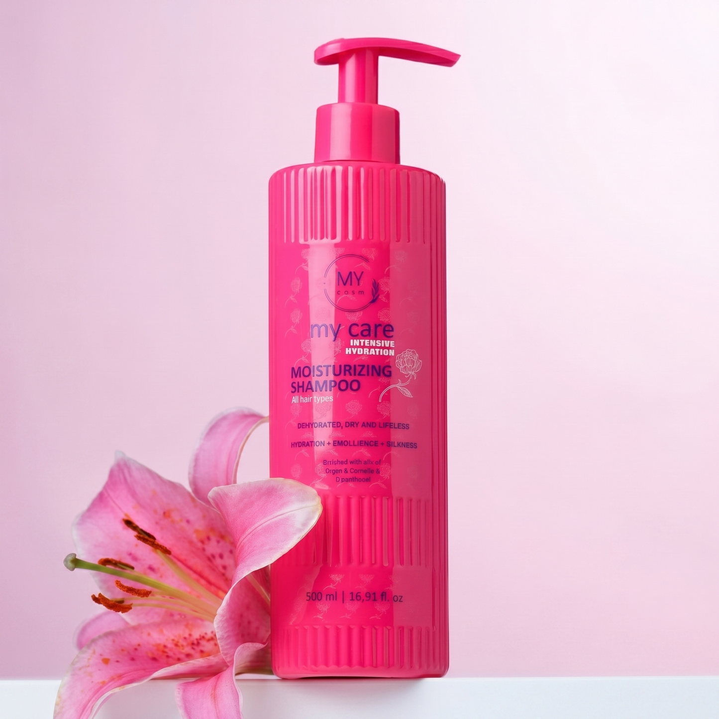 Шампунь для волосся зволожуючий Intensive Hydration Moisturising MY cosm, 500 мл