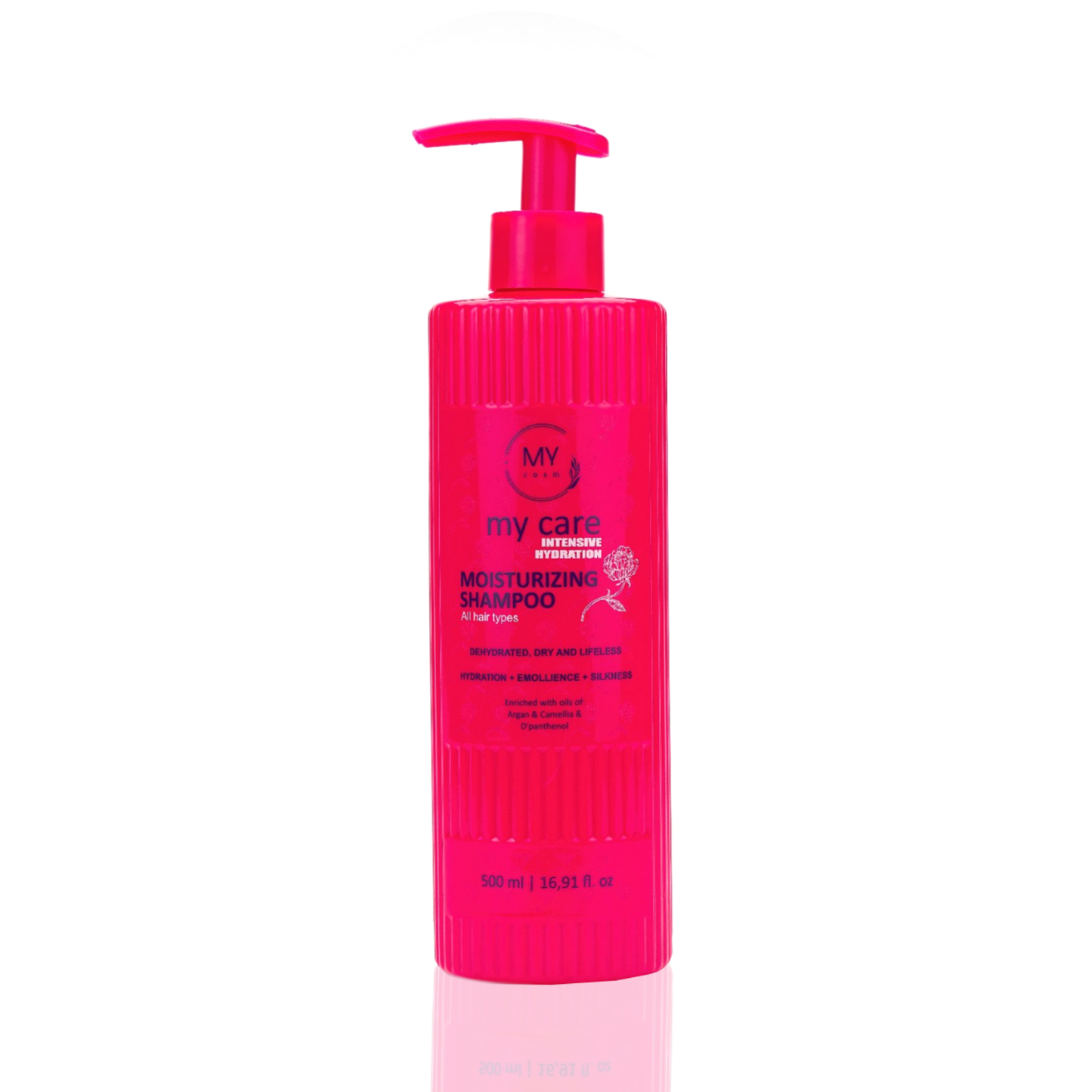 Шампунь для волосся зволожуючий Intensive Hydration Moisturising MY cosm, 500 мл