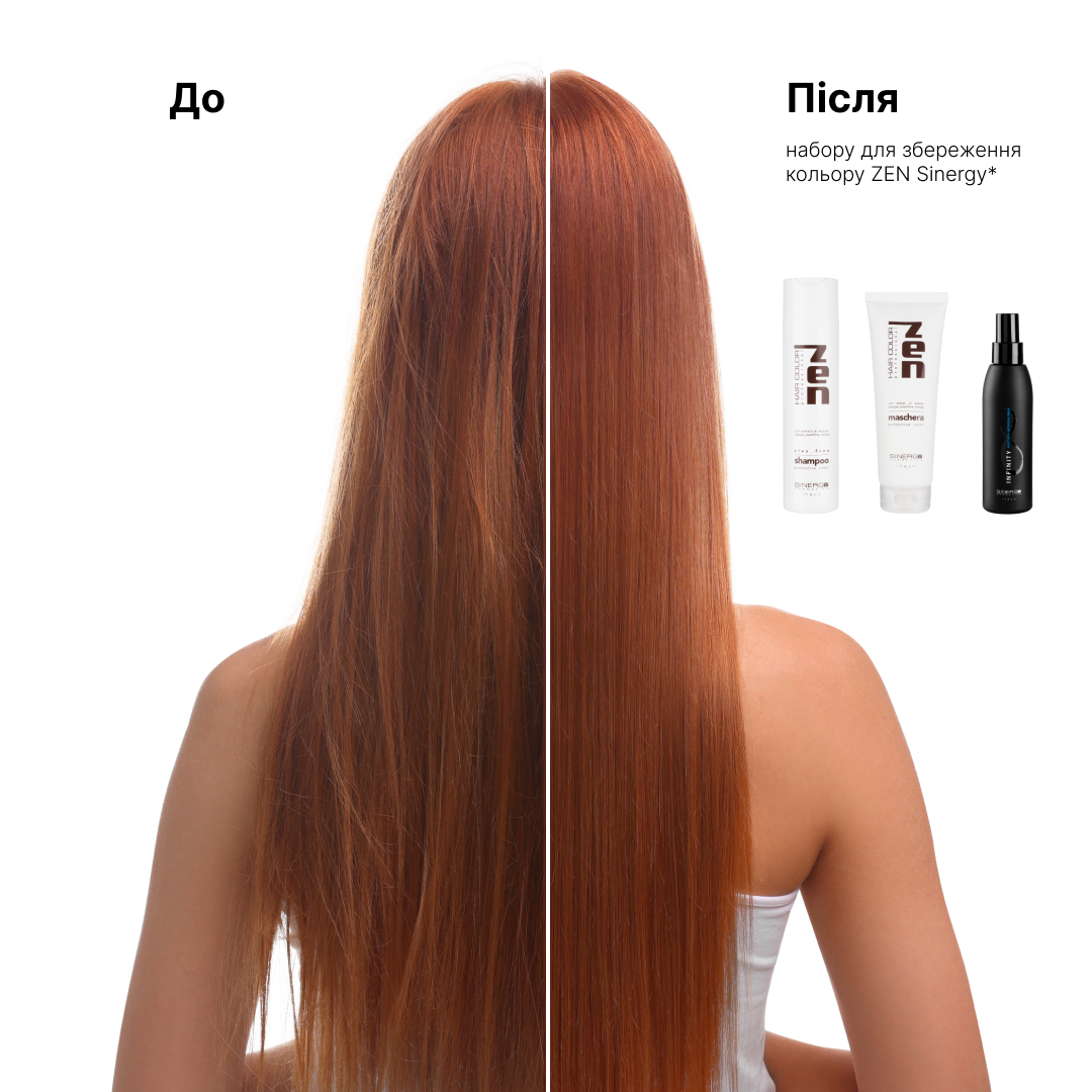 Набір для збереження кольору фарбованого волосся серії ZEN Sinergy