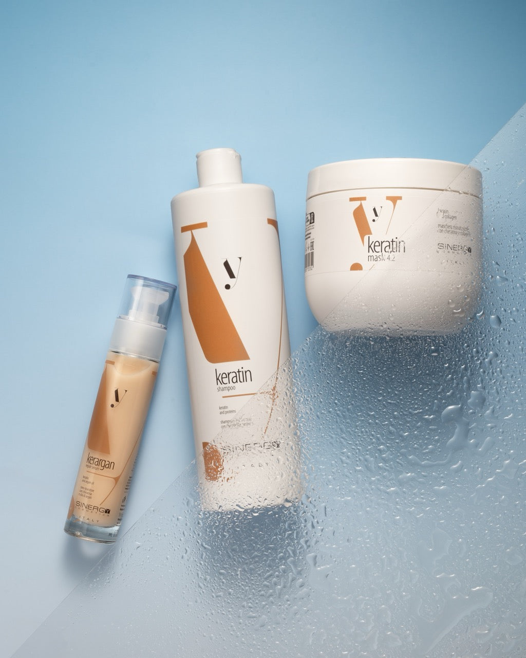 Sinergy™ Набір з кератином для реконструкції пошкодженого волосся серії Y4 MAX