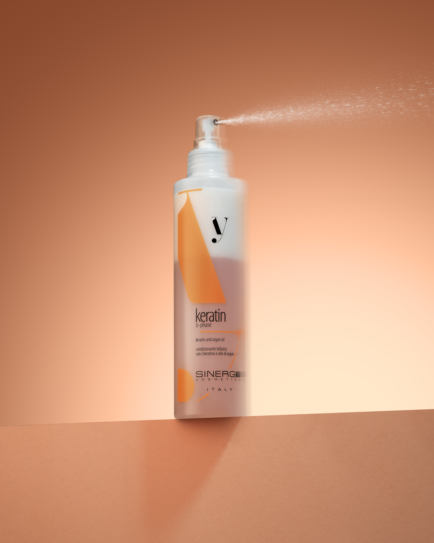 Двофазна есенція для регенерації волосся з кератином та арганою Y4.4 Sinergy 200 мл