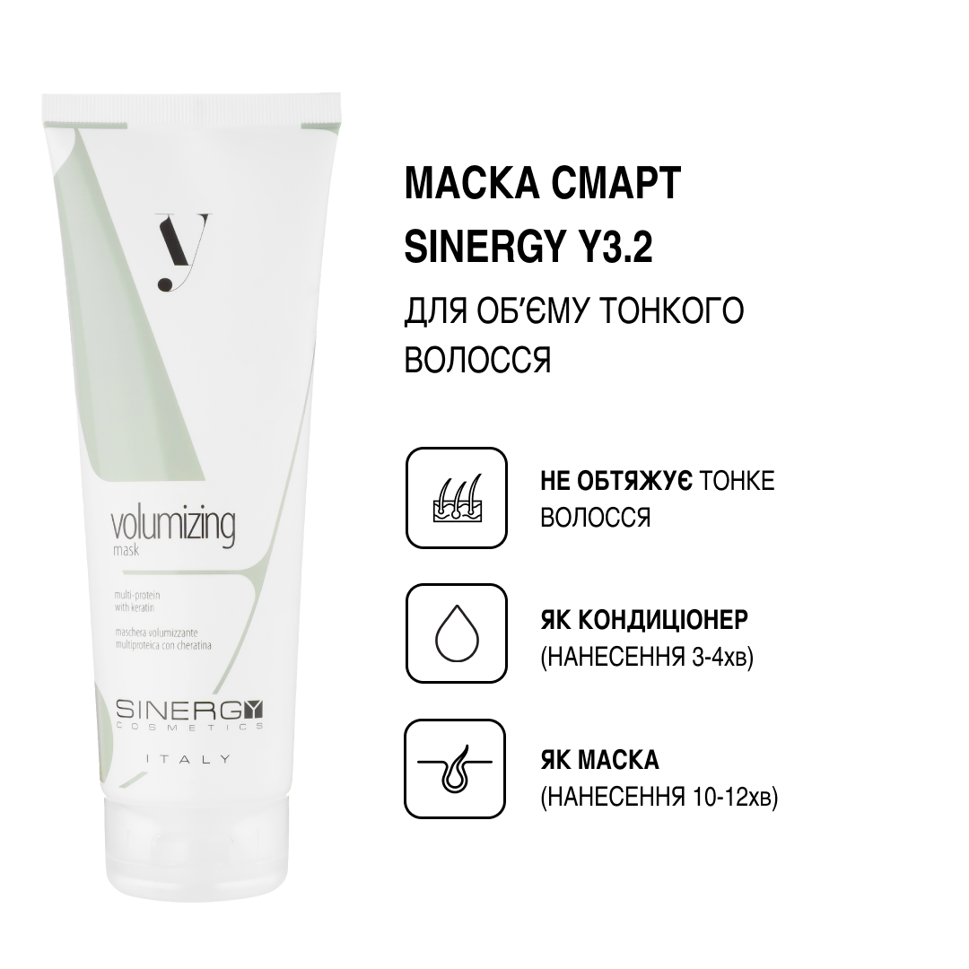 Sinergy™ Набір для об'єму тонкого волосся серії Y3 Sinergy