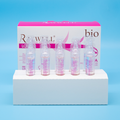 Ампули проти випадіння волосся для жінок BIO TEA RAYWELL 10*10 мл