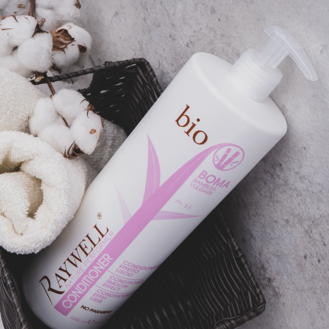 Кондиціонер розгладжуючий для пористого волосся після кератину BIO BOMA RAYWELL 1000 мл