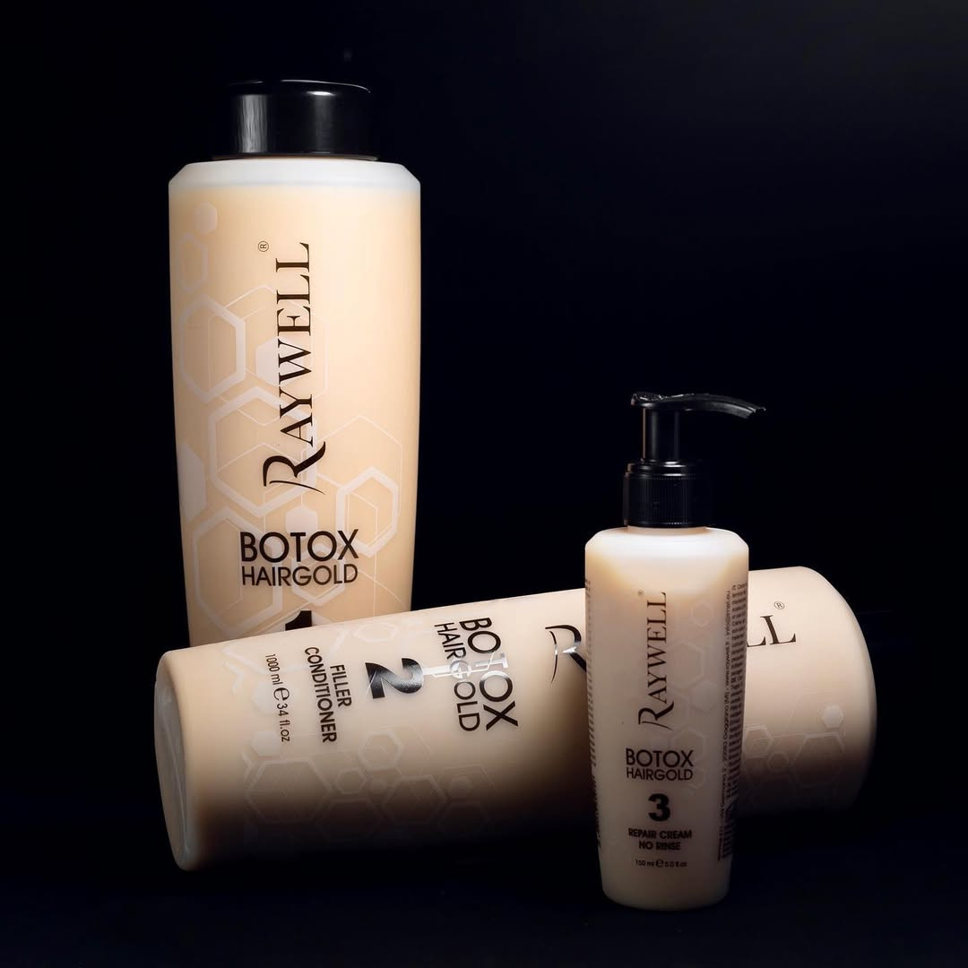 Кондиціонер-філлер BOTOX Gold 24K RAYWELL 1000 мл
