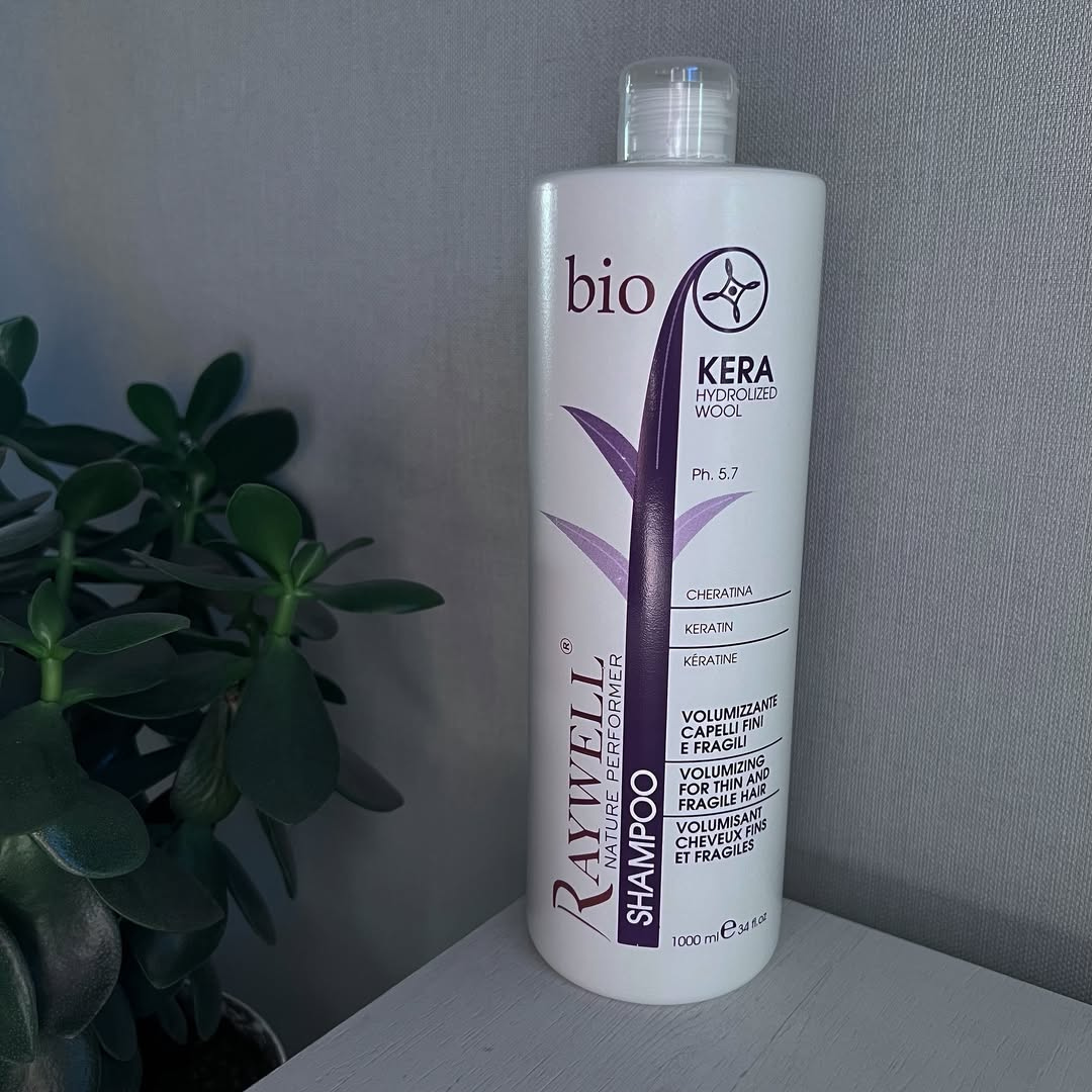 Шампунь для об'єму тонкого волосся BIO KERA RAYWELL 1000 мл