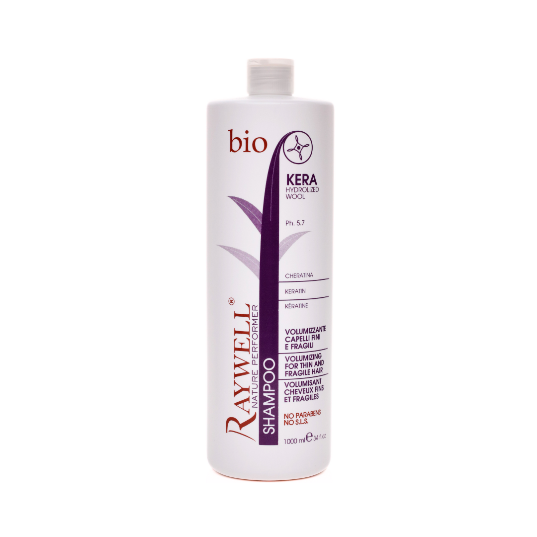 Шампунь для об'єму тонкого волосся BIO KERA RAYWELL 1000 мл