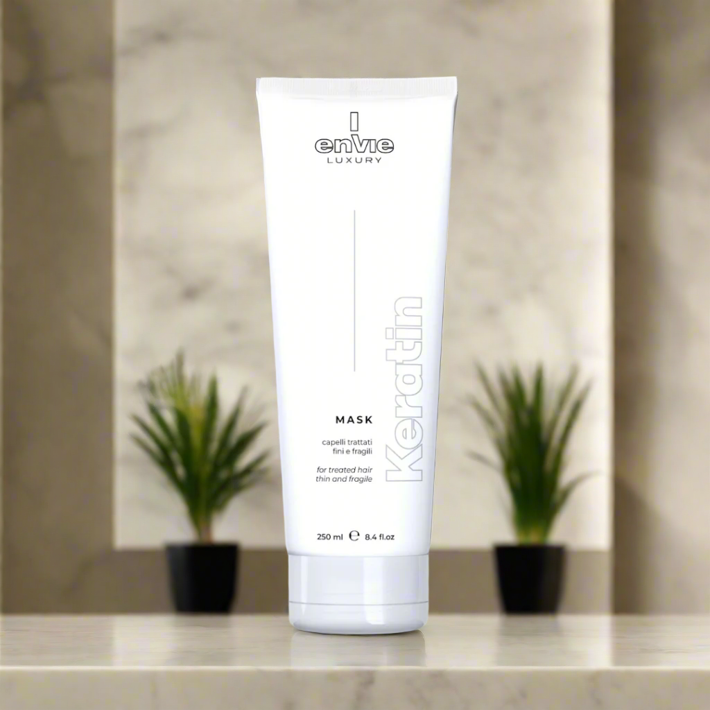 Маска капілярна для пошкодженого волосся з кератином LUXURY KERATIN ENVIE 250 мл