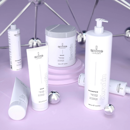 Маска капілярна для пошкодженого волосся з кератином LUXURY KERATIN ENVIE 250 мл