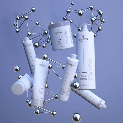 Маска капілярна для пошкодженого волосся з кератином LUXURY KERATIN ENVIE 250 мл