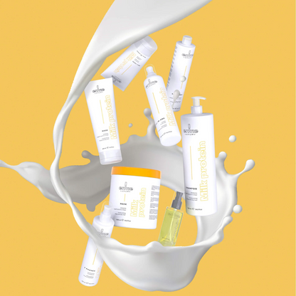 Шампунь для сухого та кучерявого волосся з молочними протеїнами LUXURY MILK ENVIE 1000 мл