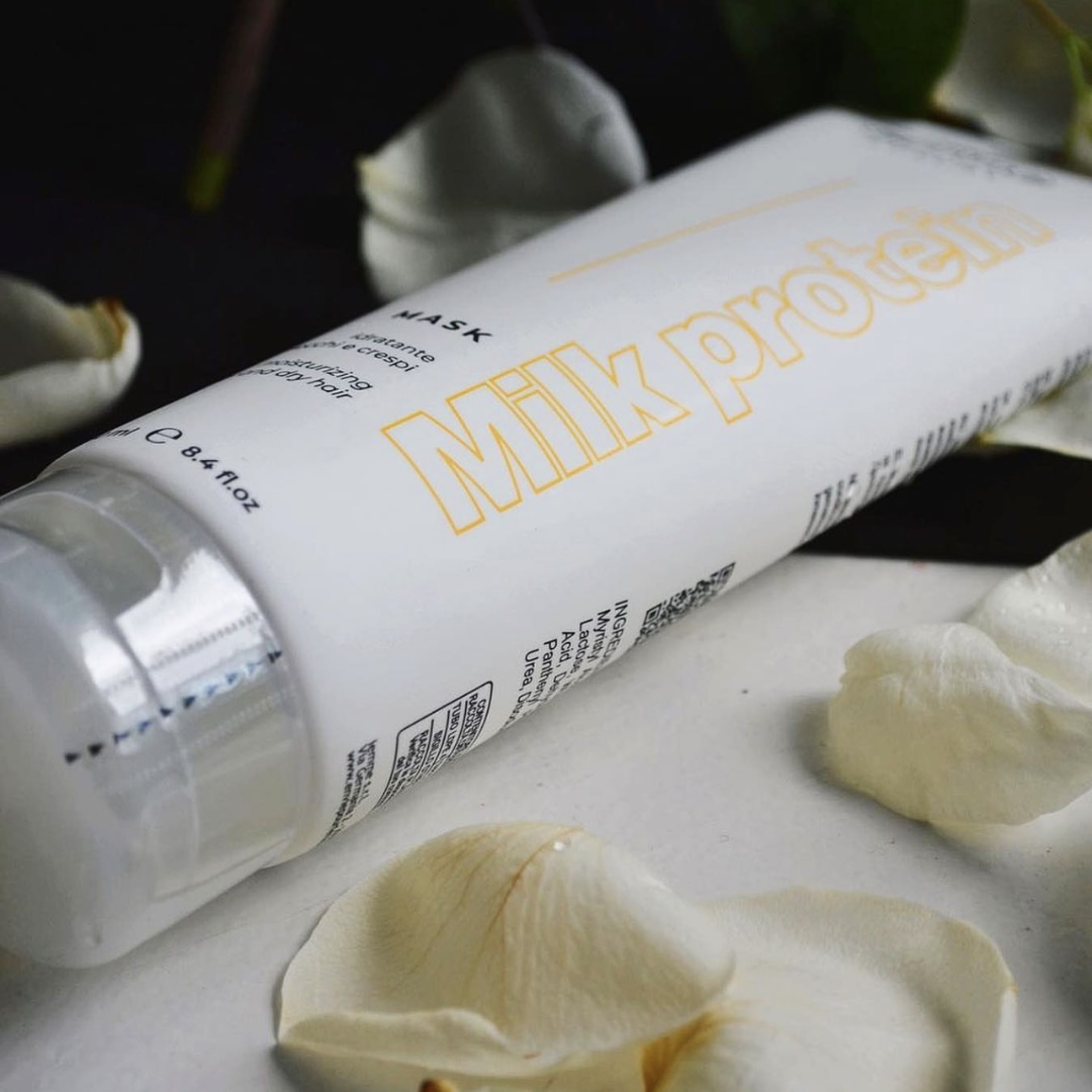 Маска для сухого та кучерявого волосся з молочними протеїнами LUXURY MILK ENVIE 250 мл