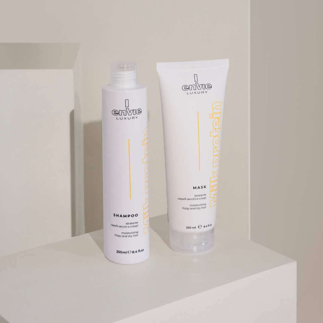 Маска для сухого та кучерявого волосся з молочними протеїнами LUXURY MILK ENVIE 250 мл