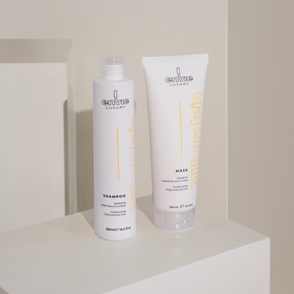 Маска для сухого та кучерявого волосся з молочними протеїнами LUXURY MILK ENVIE 250 мл
