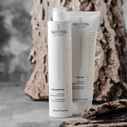 Маска для сухого та кучерявого волосся з молочними протеїнами LUXURY MILK ENVIE 250 мл