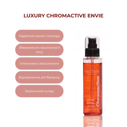 Рідкі кристали гранат для фарбованого волосся LUXURY CROMACTIVE ENVIE 100 мл