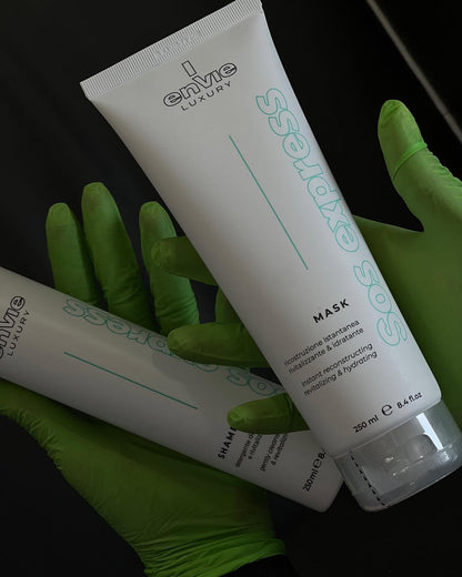 Маска для миттєвого відновлення сухого волосся амінокислотна LUXURY SOS ENVIE 250 мл