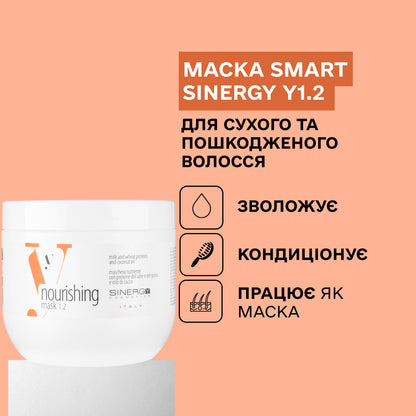 Sinergy™ Набір для реконструкції та зволоження сухого пошкодженого волосся серії Y1