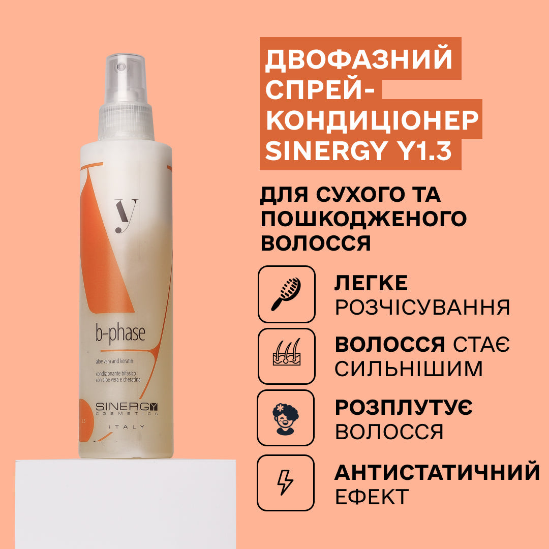 Sinergy™ Набір для реконструкції та зволоження сухого пошкодженого волосся серії Y1