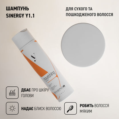 Комлекс: шампунь та смарт-маска для відновлення сухого ламкого волосся